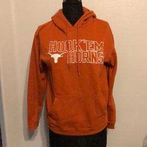 NCAA Hook’ Em Horns, Texas Long Horn hoodie size M